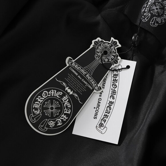 Chrome Hearts Dark Style Cross Embroidery Quilted Cotton Jacket - Picture 10 of 11